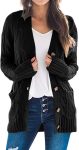 PRETTYGARDEN Women's Open Front Cardigan