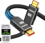 Snowkids 8K Certified HDMI 2.1 Cable 10