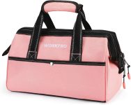 WORKPRO 13-Inch Tool Bag, Pink Soft