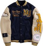GORGLITTER Men's Letter Graphic Varsity