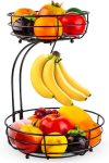 Auledio Iron 2-Tier Countertop Fruit