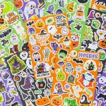 Fun Halloween Stickers for Kids – Large