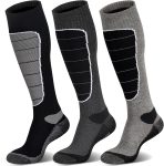 Hylaea Merino Wool Ski Socks, Cold