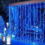 JMEXSUSS 300LED Christmas Curtain Lights