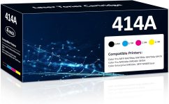 414A Toner Cartridges 4 Pack Compatible