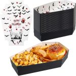 Mumufy 36 Pieces Halloween Paper Tray