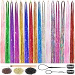 AMchoice Hair Tinsel Kit with Tools 16