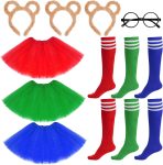 Yolyoo 10 Pieces Chipmunks Costumes Set