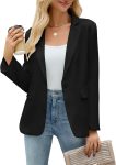 JTD Women's Blazer Business Casual Long