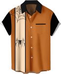 WHO IN SHOP Men's Halloween Shirts Cute