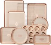 HONGBAKE 9-Piece Baking Pans Set