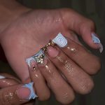 Duck Press on Nails French Tip Fake Nail