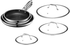 HexClad Hybrid Nonstick 6-Piece Fry Pan