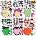 JOYIN 30 Pcs Halloween Make a Face
