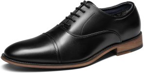 Bruno Marc Men's Lace Up Soft Cap-Toe