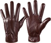 Winter Leather Gloves for