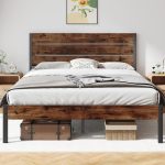 Queen Bed Frame with Headboard and