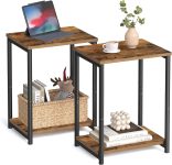 VASAGLE Side Tables Set of 2, Small End