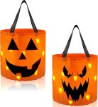 JOYIN 2 PCS Halloween Trick or Treat