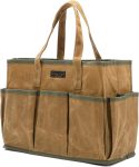 16OZ Waxed Canvas Tool Tote Bag |