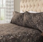 Superior Flannel Brushed Cotton Paisley