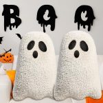 Ghost Pillow,Ghost Decor,Halloween