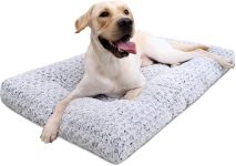 KSIIA Washable Dog Bed Deluxe Plush Dog