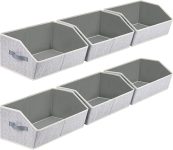 Closet Organizers Bins 6 Packs - Large