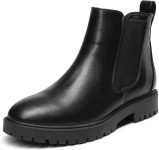 DREAM PAIRS Women's Low Heel Chelsea