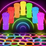 100 Ultra Bright Glow Sticks Bulk Party