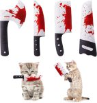 Potaroma 4Pcs Cat Toys, Horror