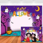 CHAIYA 7x5ft Cartoon Halloween Photo