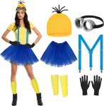 6 Pcs Women's Halloween Costume