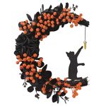 Spooky Halloween Wreath - 2025 New Black