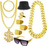 Hip Hop Costume Kit 80s 90s Rapper
