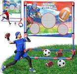 2-in-1 Football Target Toss Game,Soccer
