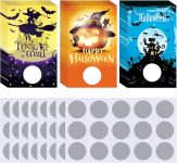 120 PCS Halloween Scratch Off Cards 3