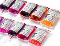 WYNK Blood Bags for Drinks, 10 IV Bags