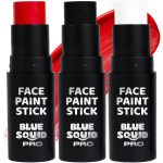 Blue Squid PRO Red, White and Black Face