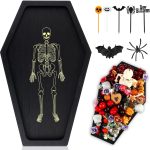 32 Pcs Halloween Coffin Charcuterie