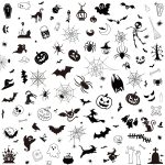 XZENTIRA 182 PCS Halloween Waterproof