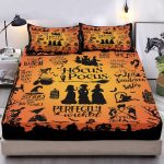 Halloween California King Bed Sheet Bad