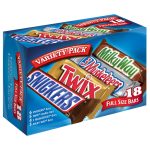 SNICKERS, TWIX, MILKY WAY & 3 MUSKETEERS