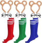 Yolyoo 9 Pieces Chipmunks Costumes Set