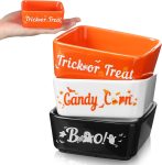 Tanlade 3 Pcs Halloween Candy Bowl Mini