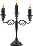 3 Metal Candelabra – Candlesticks Holder
