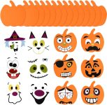 Sumind 32 Pieces Halloween Foam Pumpkin
