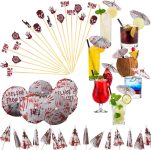 300 Pcs Halloween Bloody Cocktail Drink