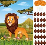 PLULON Pin The Tail on The Lion Party