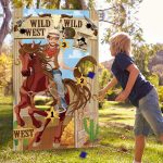 Blulu Western Party Cowboy Toss Games